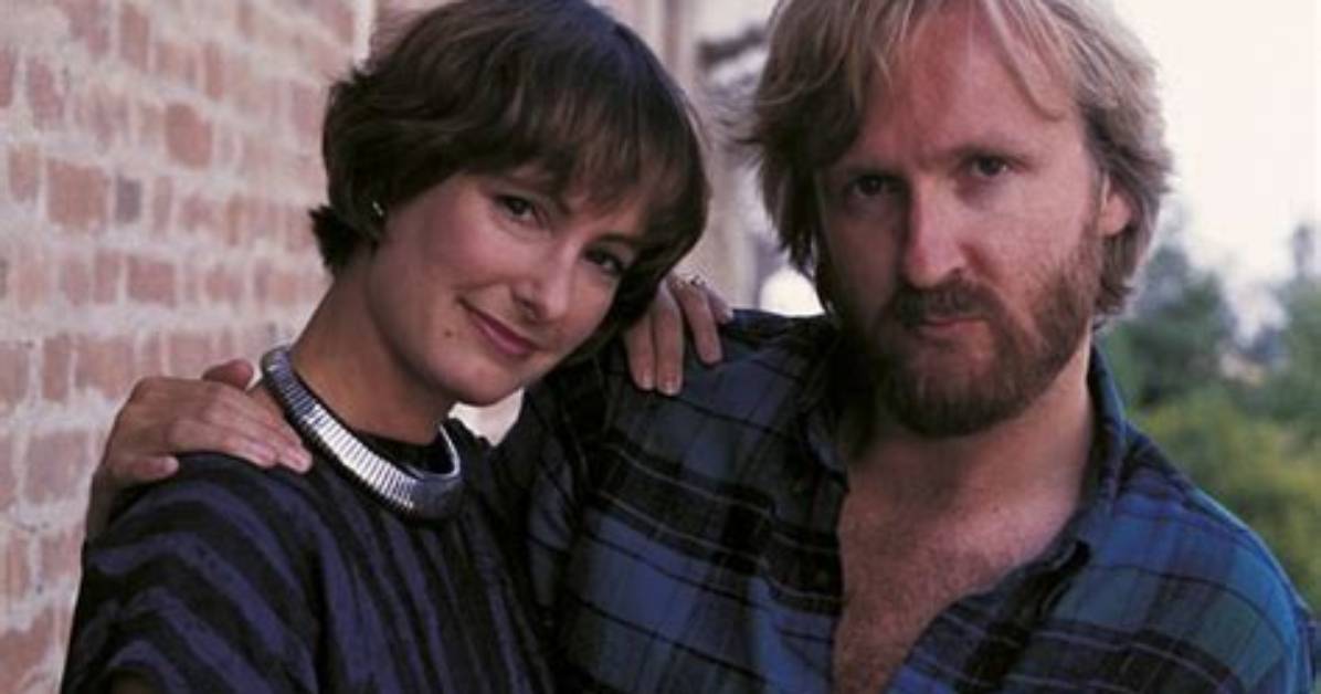 Sharon Williams and James Cameron