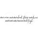 "She's Mean and She's Kind" by Zach Bryan