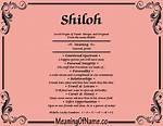Shiloh Meaning in Hebrew: Unveiling the Biblical Significance