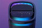 Sony's Srs-Xv900 Takes Its Party Speakers to the Next Level