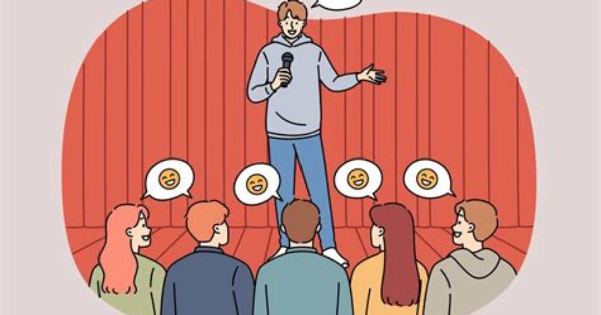 'Telling Jokes up Unti |