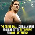 The Great Khali's Retirement and Untold Insights