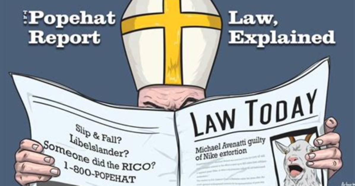 The Latest Scoop: Popehat Report Unfiltered