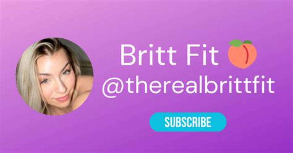 The Real Britt Fit Onlyfans Leaks Exposed