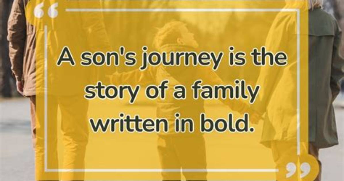 The Son's Journey in His Own Words