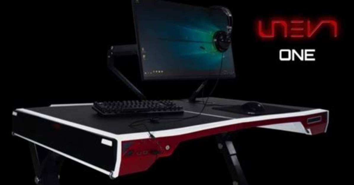 The Unevn One Is an All-in-One, Portable Gaming Desk