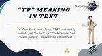 The Vibrant World of Tp Ny Slang