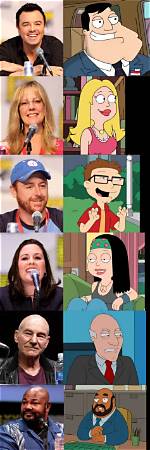 Top-Rated Voice Actors in "American Dad"