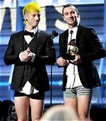 Twenty One Pilots Ditch Their Pants to Accept Grammy ·