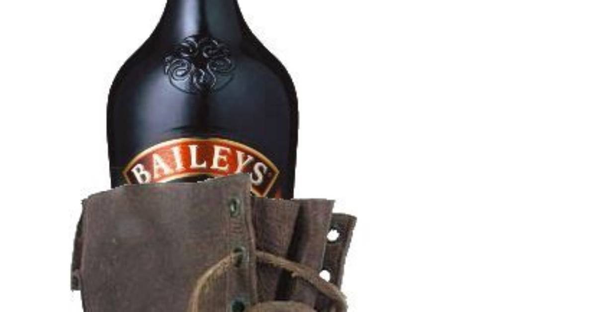 Unconventional Indulgence: Baileys out of a Shoe