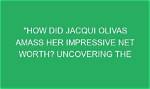 Uncovering Her Secrets to Success and Impact
