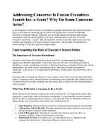 Uncovering the Truth and Addressing the Concerns