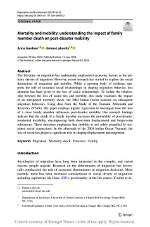 Understanding Death Cause and Family Impact