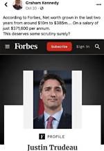 Understanding Forbes Trudeau Net Worth: a Deep Dive into the Finances of Canada's Leader