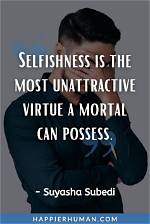 Understanding Selfishness Through Quotes