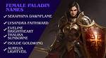 Unleash the Power of Fantasy Paladin Names: a Journey of Discovery