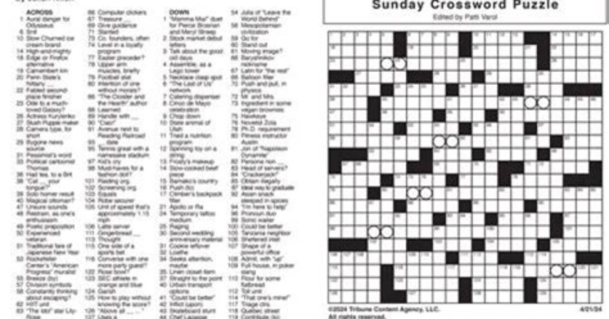 Unlocking the Mystery: La Times Crossword Puzzle Solution for Today