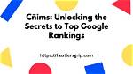 Unlocking the Secrets of Google Url Ranking Check