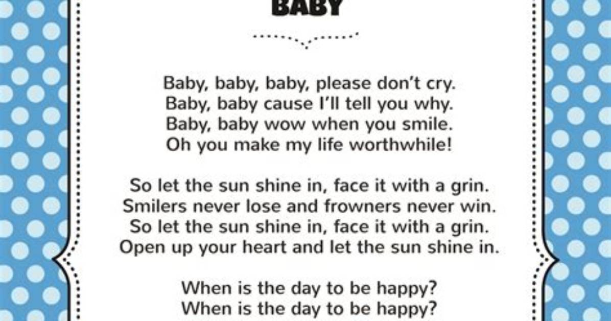 Unraveling the Charm of Baby Lyrics