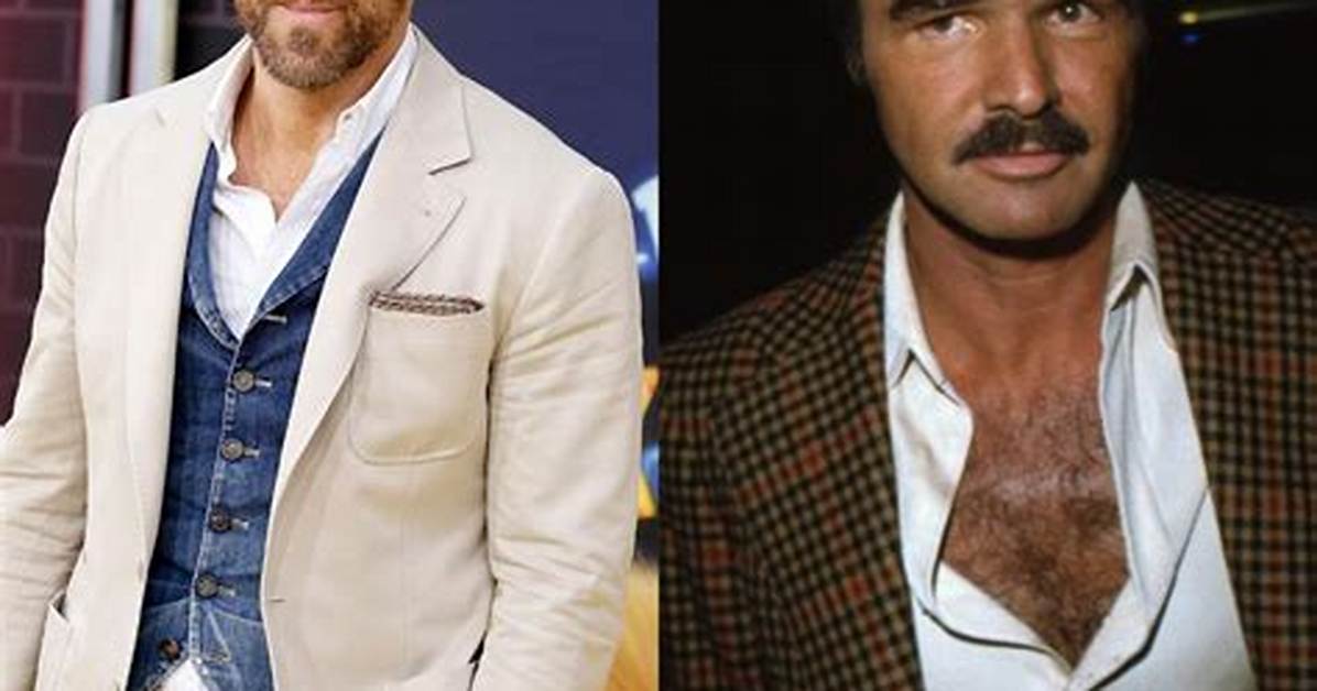 Unraveling the Connection: Ryan Reynolds E Burt Reynolds