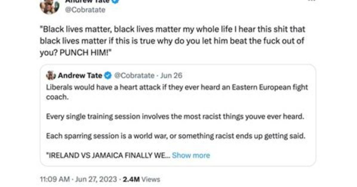 Unraveling the Controversy: Andrew Tate, Twitter, and the N-Word
