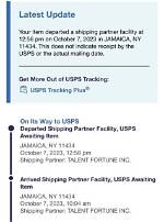 Unveiling Talent Fortune Inc. Shipping Usps Tracking: Discoveries and Insights