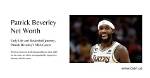 Unveiling the Inspiring Journey of Patrick Beverley's Wife