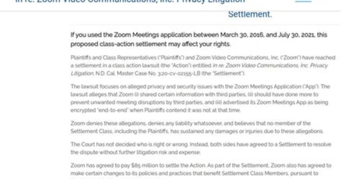 Unveiling the Legitimacy of Epiqpay Zoom Settlement: Uncovering Truths and Insights