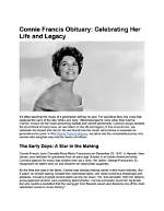 Unveiling the Life and Legacy of Connie Butcher Robinson
