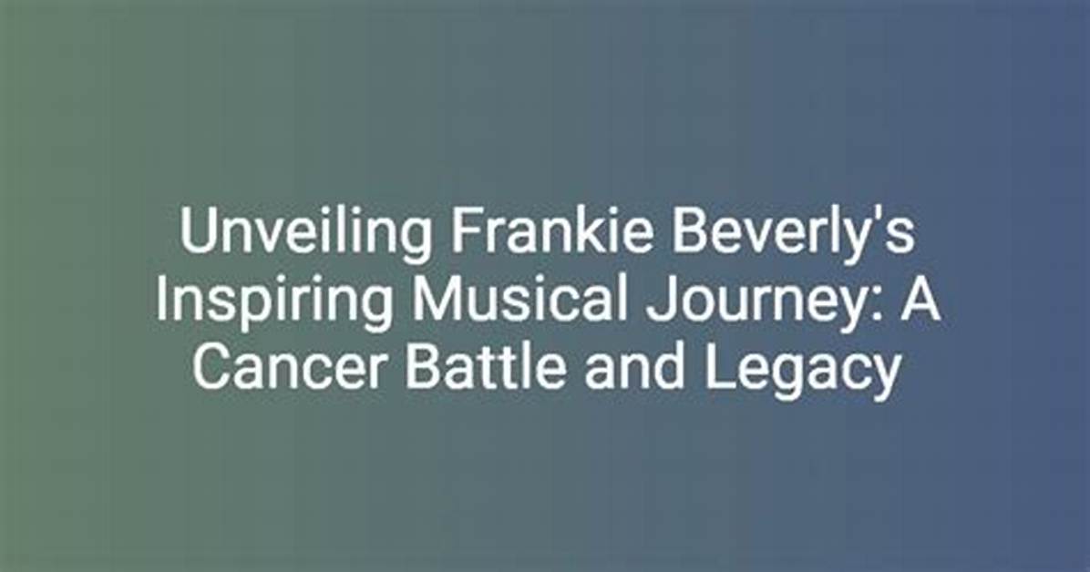 Unveiling the Life and Legacy of Frankie Abernathy