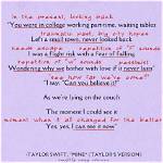 Unveiling the Meaning of "Mine" by Taylor Swift