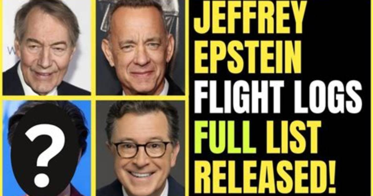 Unveiling the Secrets: Epstein's Flight Log Declassified