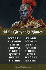 Unveiling the Secrets of Githyanki Male Names: a Comprehensive Guide