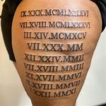 Unveiling the Secrets of Roman Numeral Tattoos Behind the Ear