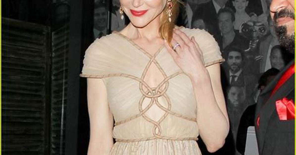 Unveiling the Timeless Charm of Nicole Kidman: a Look at Her Age