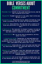 What Are Some Bible Verses About Commitment?