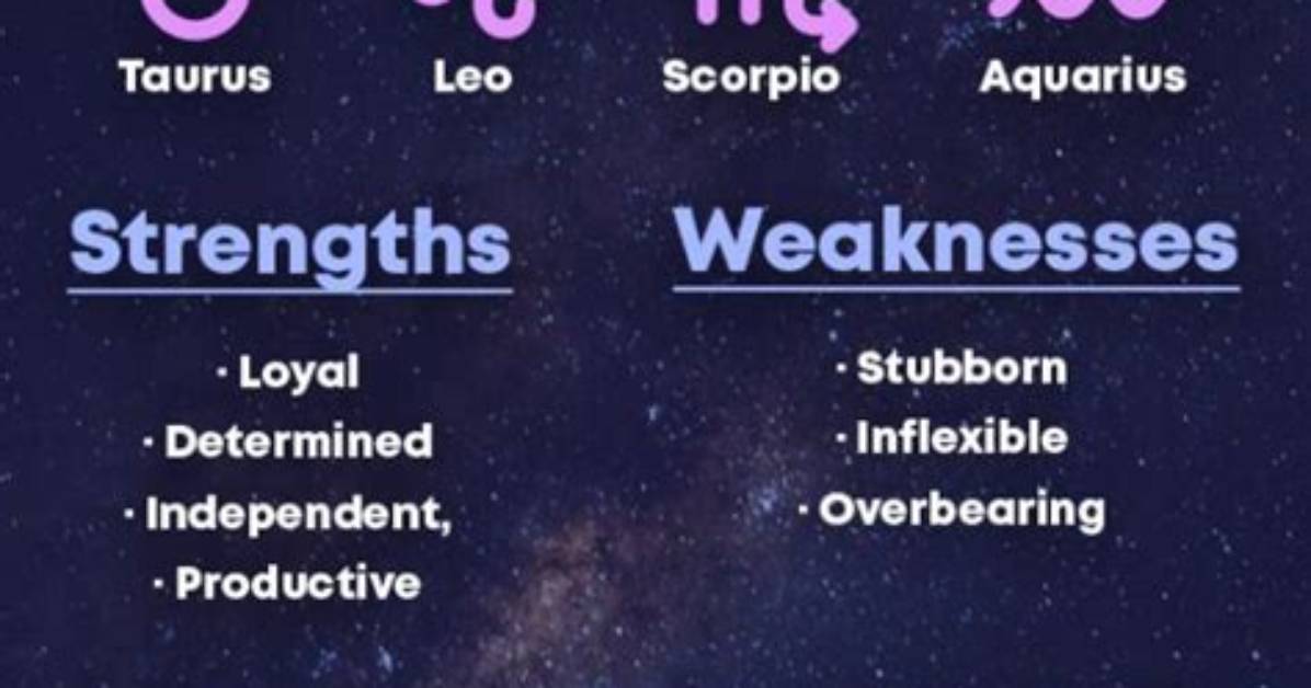 What Is a Fixed Zodiac Sign? Understanding the Traits and Characteristics