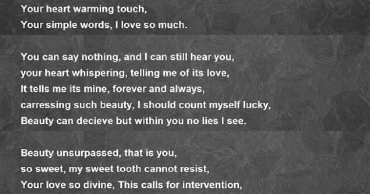 Whispers of the Heart: a Love Poem for Someone Special