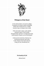 Whispers of the Heart: a Poem About Crush