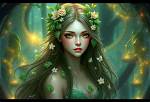 Whispers of the Northern Forest Nymph: a Journey Through Enchantment