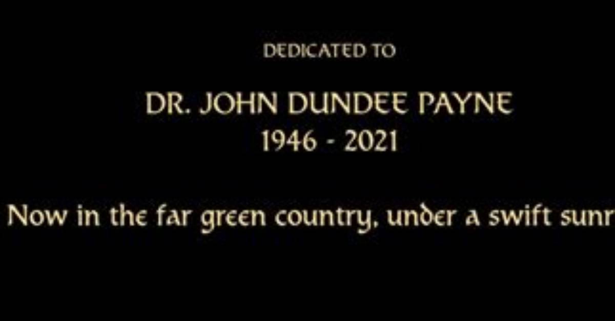 Who Is Dr John Dundee Payne Wiki Age