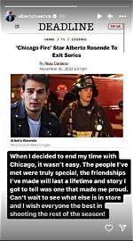 Why Did Alberto Rosende Leave Chicago Fire: Reasons Explained