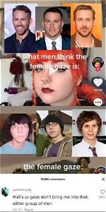 Why Men Gaze Without a Grin