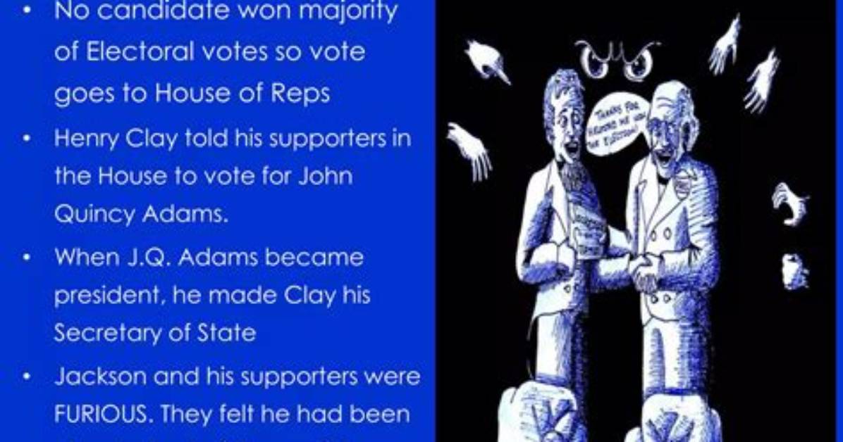 Why the Corrupt Bargain Shook American Politics