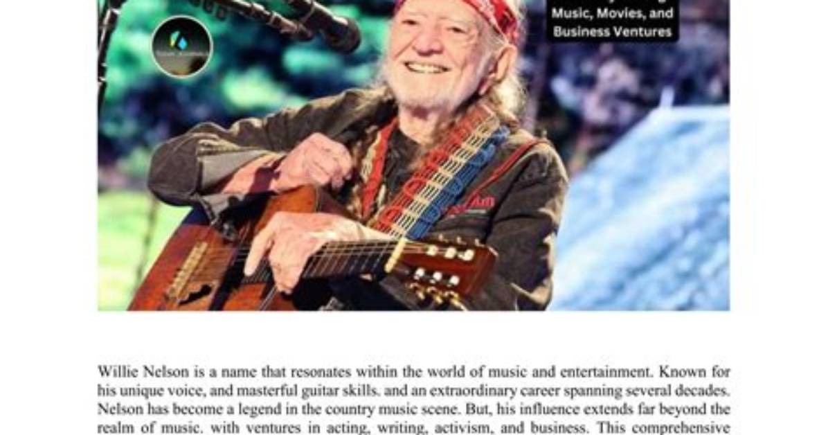 Willie Nelson: a Journey Through Activism