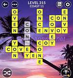 Wordscapes Level 315 Answers ·