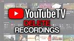 Youtube Tv Delete from Library How To
