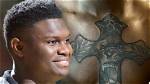 Zion Williamson Gets Huge Cross Tattooed on Chest